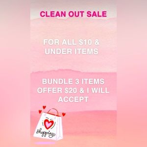 3 items $10 and under for $20